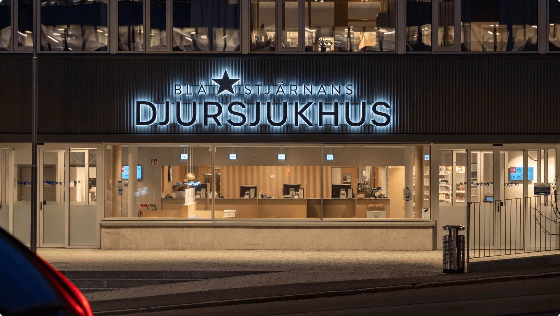 Facade and LED signage